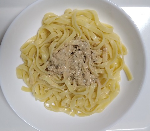 釜揚げパスタ画像