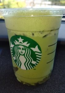 【スタバ】シェイクン　抹茶　わらびもち(追加)を飲んでみた